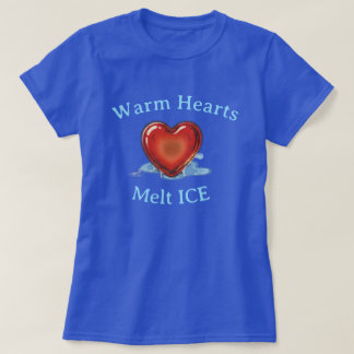 Warm Hearts Melt Ice Graphic T-Shirt | Kindness
