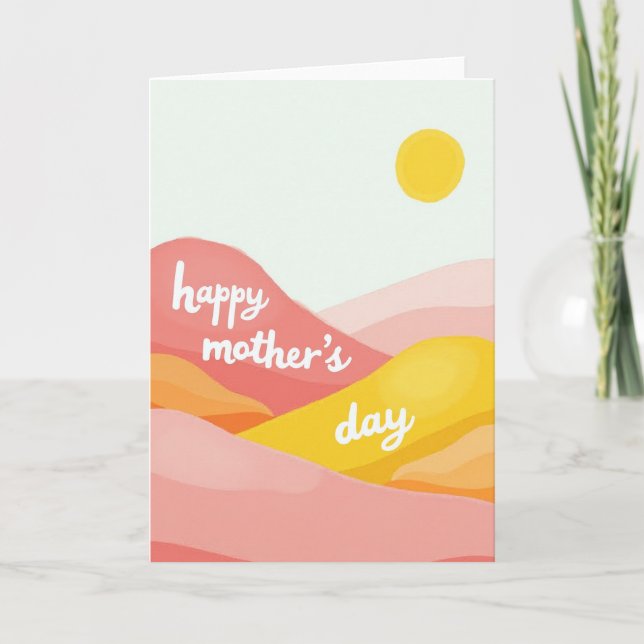 Warm Hills Mothers Day Card (Front)