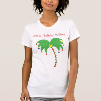 "Warm Holiday Wishes" Palm Tree tank top