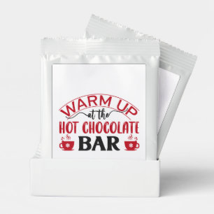 warm hot cocoa bar Christmas party  Chocolate Drink Mix
