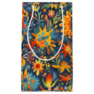Warm Hug Floral Sun Small Gift Bag