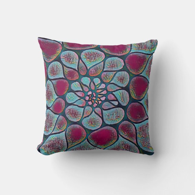 Warm Impressions Throw Pillow (Front)