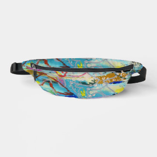 Warm Layers by Lydia's Art Sangria Fanny Pack