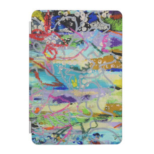 Warm Layers by Lydia's Art Sangria iPad Mini Cover