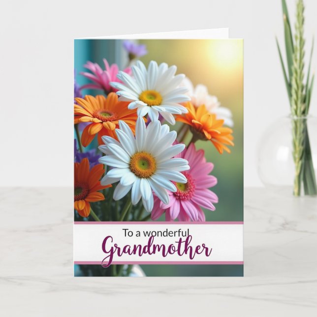 Warm Light Mothers Day Card (Front)