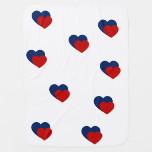 Warm love baby blanket