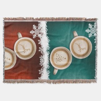 Warm Me up Barista Holiday Blanket