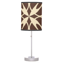 Warm Mocha Mousse Geometric Design