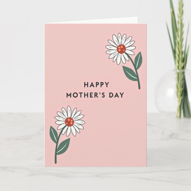 Warm Mothers Day Wish Card (Front)