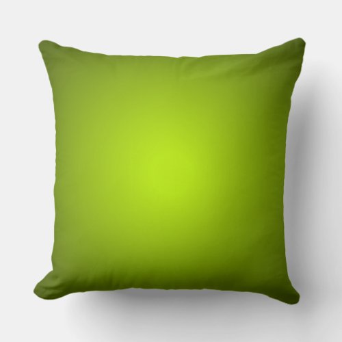 Warm Natural Shades of Green Colors of Nature Throw Pillow