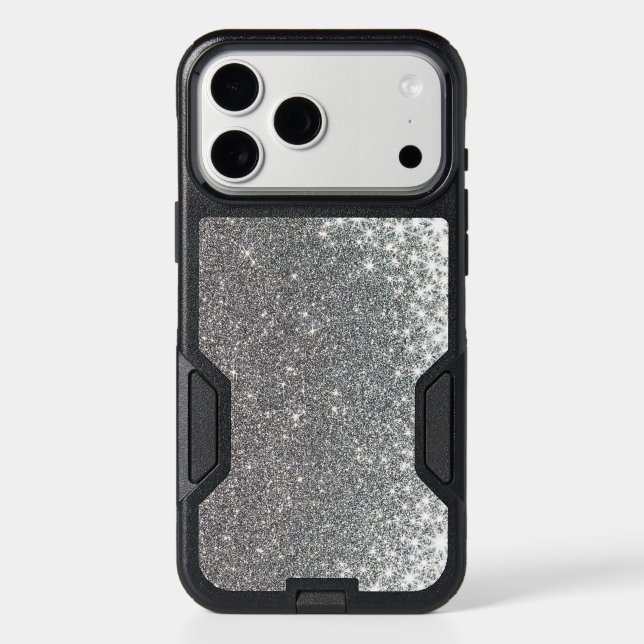 Warm Neutral Blur with Deep Red Accent Abstract De Otterbox iPhone Case (Back)