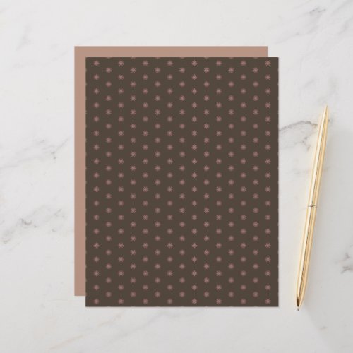 Warm Neutral Geometric Beige Suns Scrapbook Paper