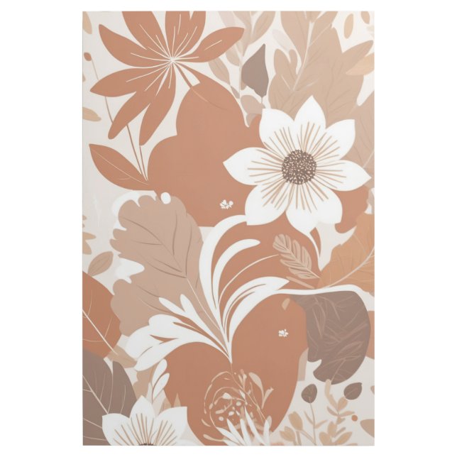Warm Neutrals: Chic Boho Canvas Gallery Wrap (Front)