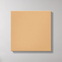 Warm Peach Canvas Art | Minimalist Home Décor