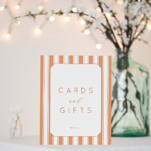 Warm Peach Minimalist Gratitude Sign
