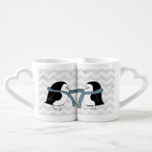Warm Penguins Lovers Mug