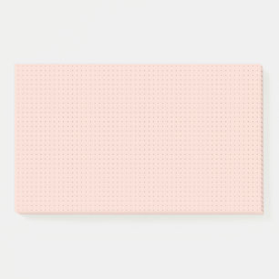 Warm Pink Darker Dot Grid Notes