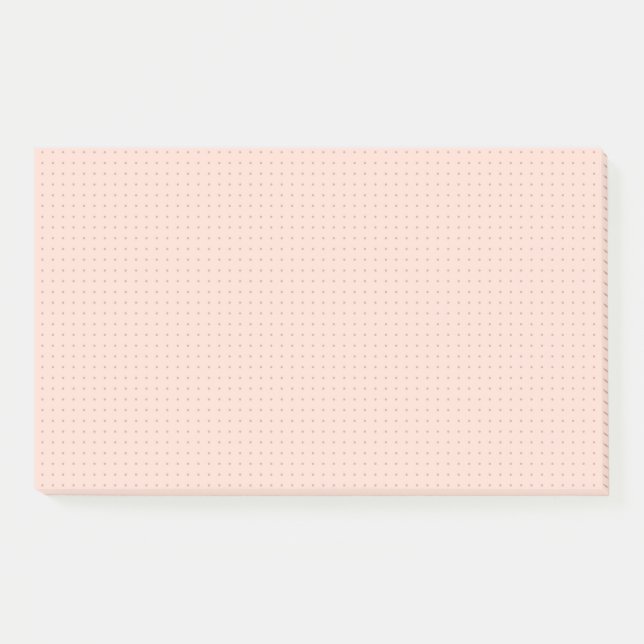 Warm Pink Darker Dot Grid Notes (Front)