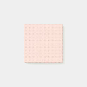 Warm Pink Darker Dot Grid Notes