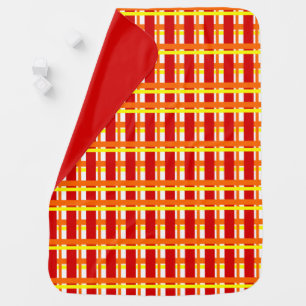 Warm Plaid Baby Blanket