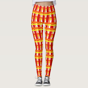 Warm Plaid Leggings