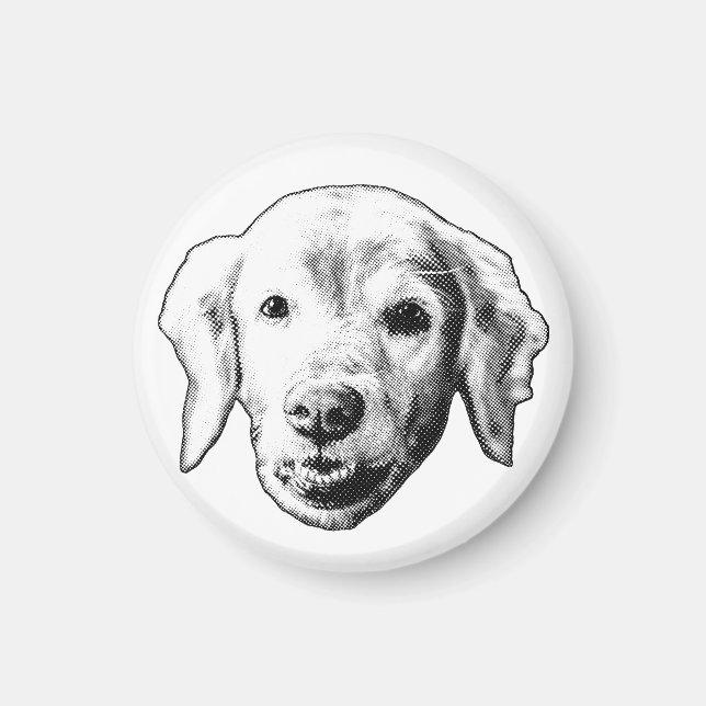 Warm Pup Charm Magnet (Front)