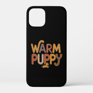 warm puppy iPhone 12 mini case
