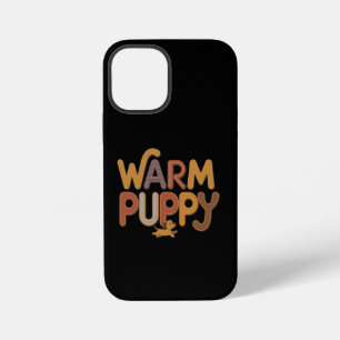 warm puppy iPhone 12 mini case
