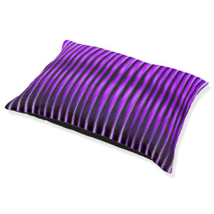 Warm Purple Slices Pet Bed