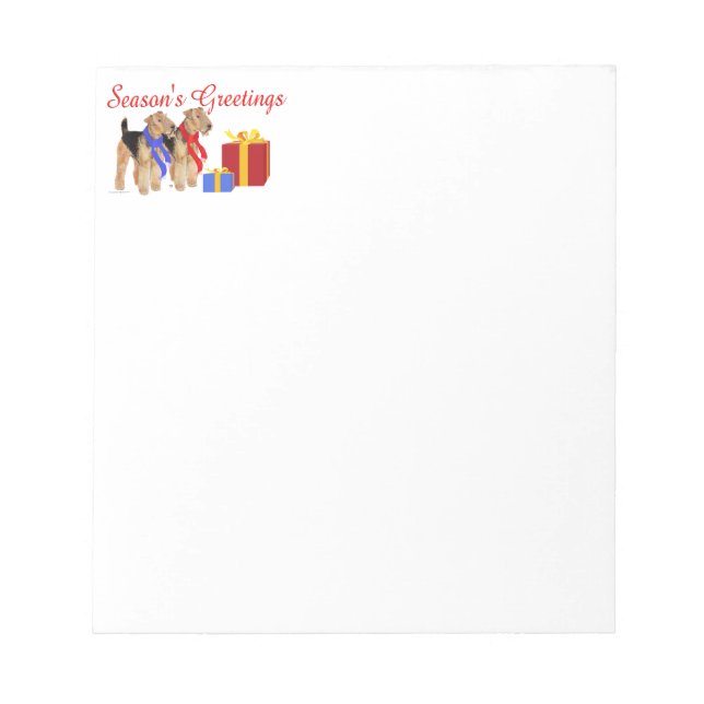 Warm Scarves Notepad (Front)