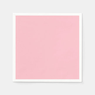 Warm Solid Pink Napkins