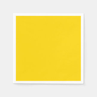 Warm Solid Yellow Gold Napkins