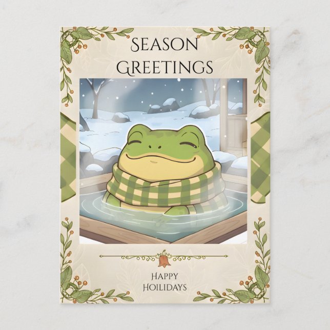 Warm Spring Rest Postcard (Front)