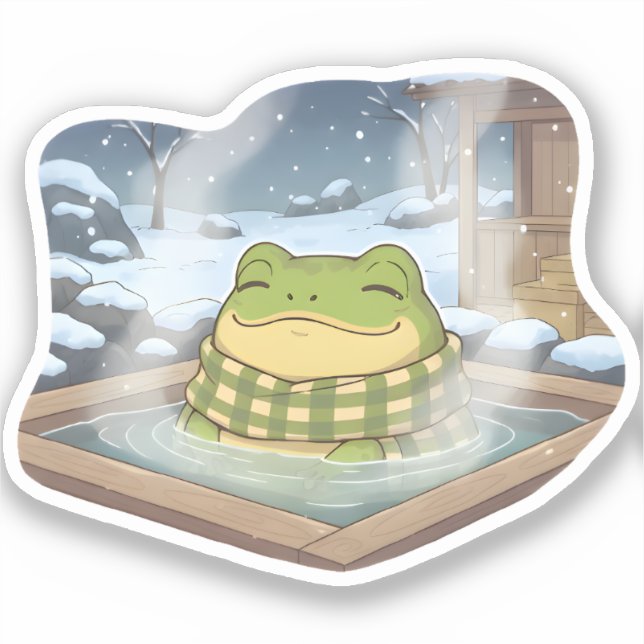 Warm Spring Rest Sticker (Front)