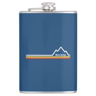 Warm Springs West Virginia Flask