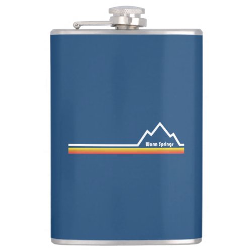 Warm Springs West Virginia Flask