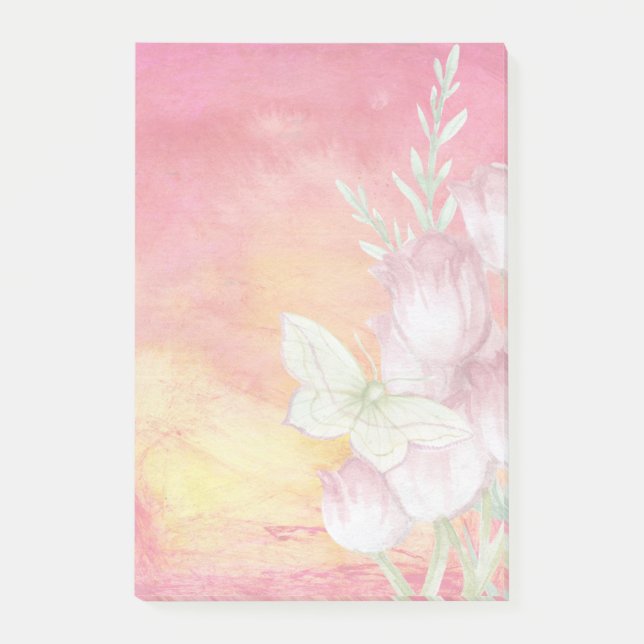 Warm Springtime Post It notes (Front)