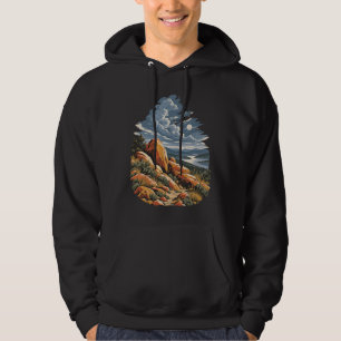 Warm Stone Cold Sky Modern Nature T-Shirt Hoodie