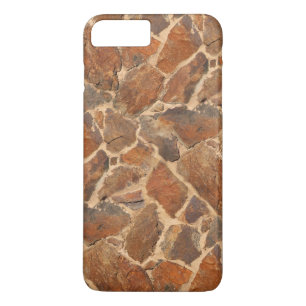 Warm Stonewall Pattern Golden iPhone 8 Plus/7 Plus Case