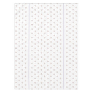 Warm, Subtle Colors Jewish Holiday Stars Tablecloth