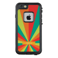 Warm Summer Personalized Name Color Wheel LifeProof FRĒ iPhone 6/6s Case