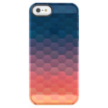 Warm Sunset Clear Iphone Se/5/5s Case at Zazzle