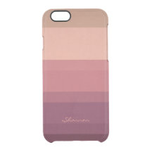 Warm Tones Subtle & Chic Striped iPhone 6 case
