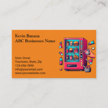 Warm Tones Vending Machine