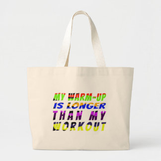 Warm-Up Wins Large Tote Bag