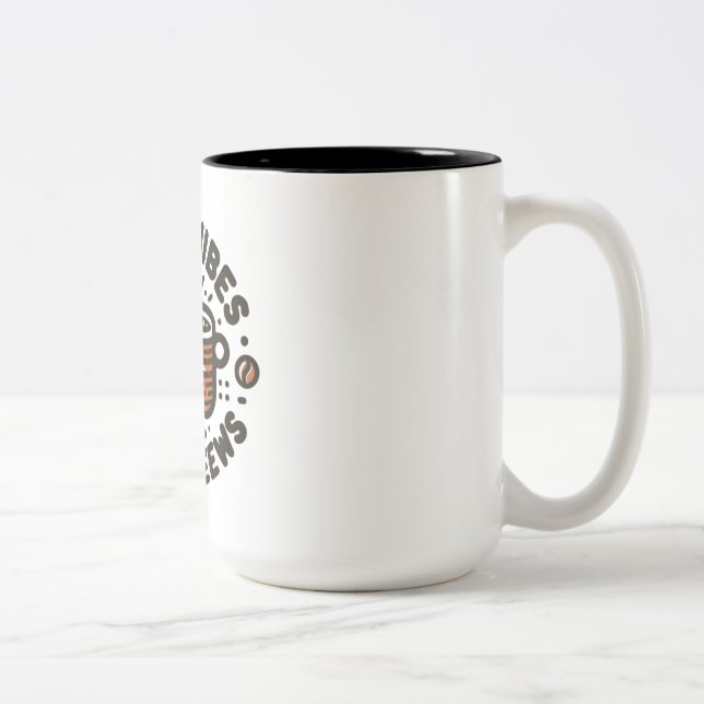 Warm Vibes Two-Tone Coffee Mug (Right)