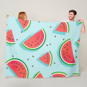 Warm Watermelon 60x80 Fleece Blanket