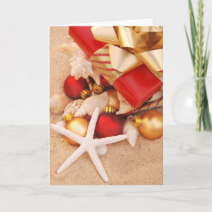Warm Weather Christmastime Holiday Card