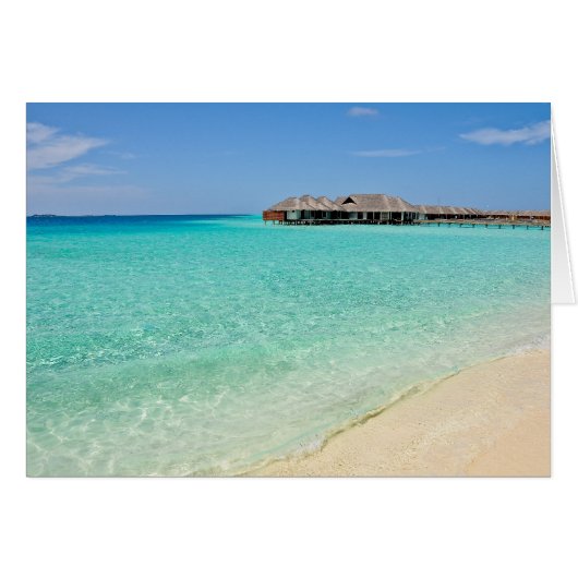 Warm Welcoming. Maldives Cards (Front Horizontal)