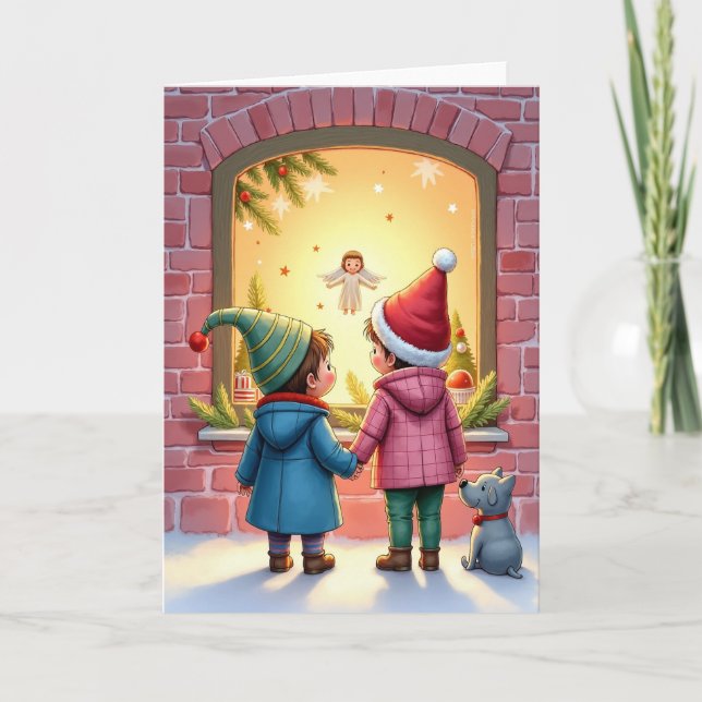 Warm Window Christmas Card (Front)